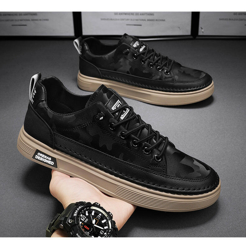 Slip-on Flats Shoes Men Sneakers Daily Leisure Sports Work Casual Shoes.