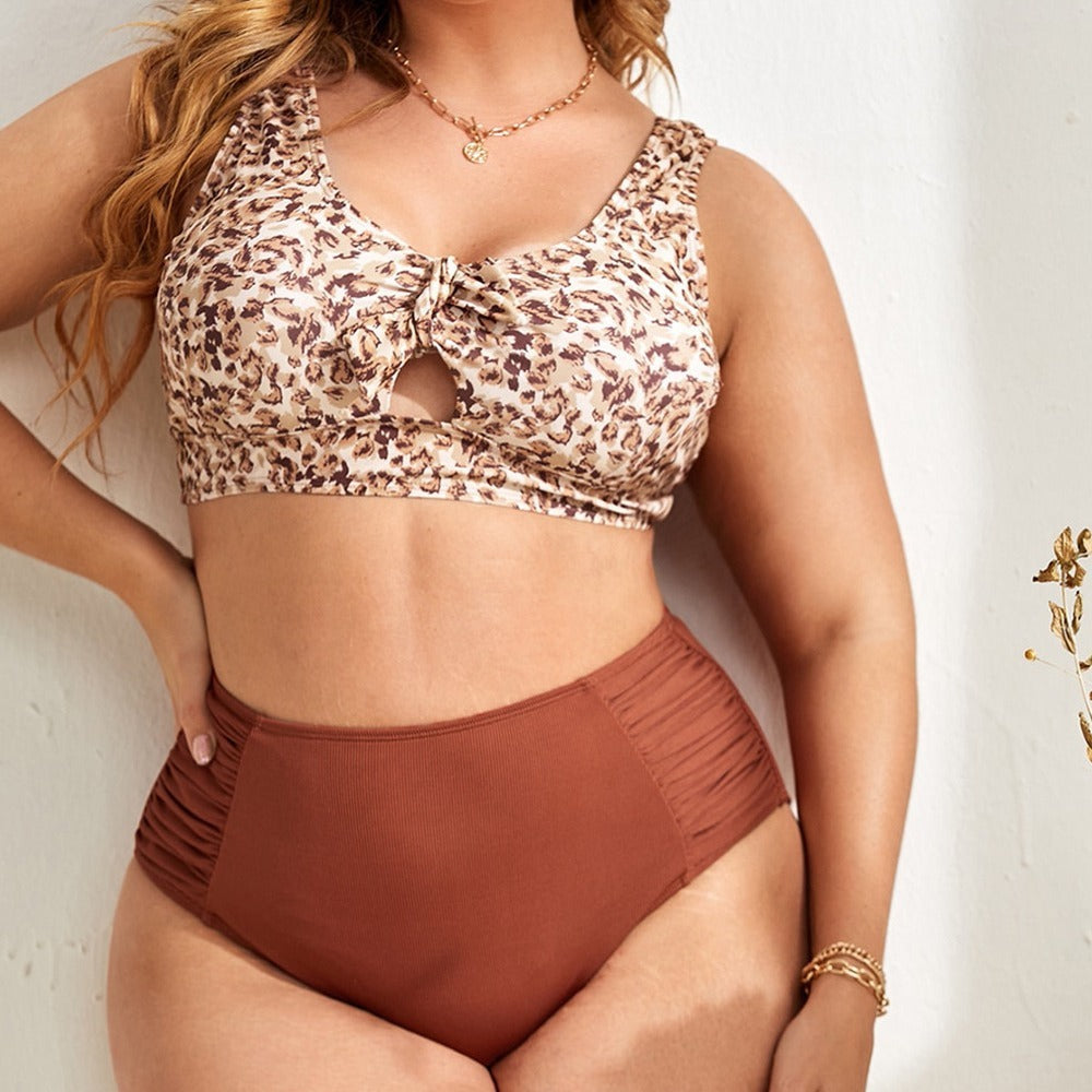 Bikini swimsuit plus size