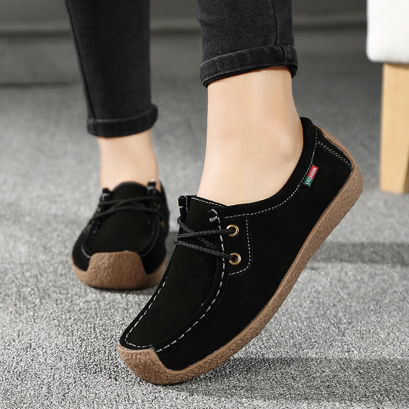 Mom casual shoes pregnant women flat shoes.