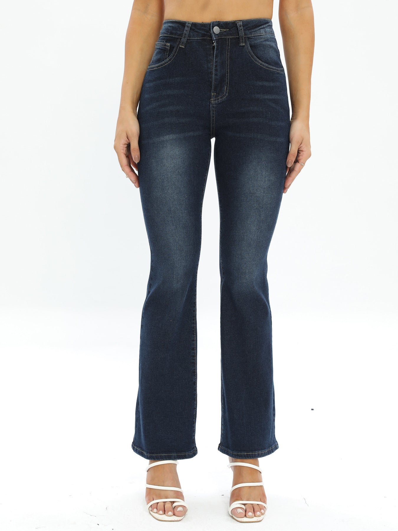 Elastic Slim Jeans