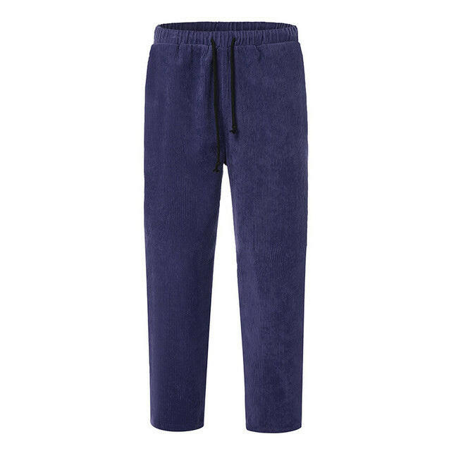 Winter Men Corduroy Pants Streetwear Joggers.