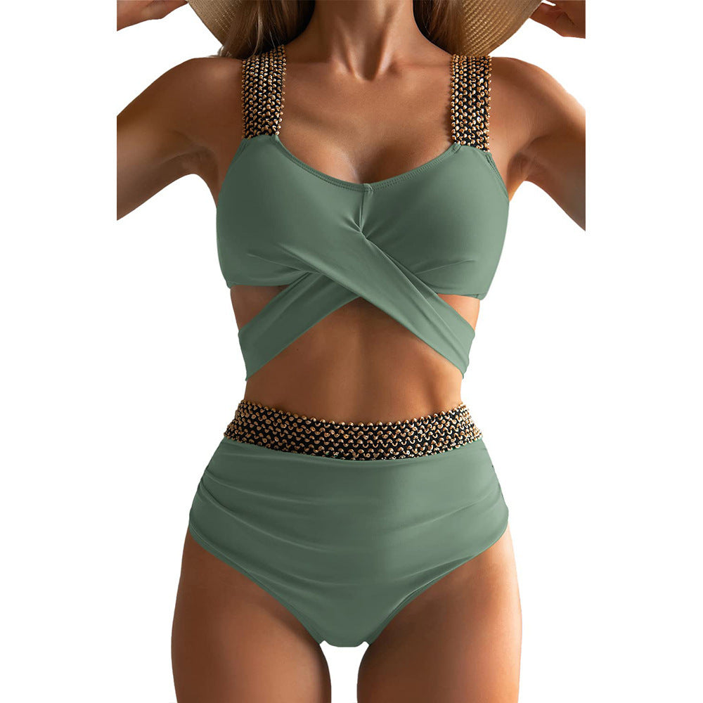 Bikini split swimsuit