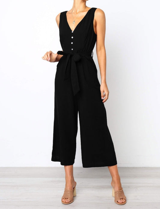 Tyra Jumpsuit - Black.