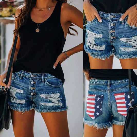 Shorts Ripped jean