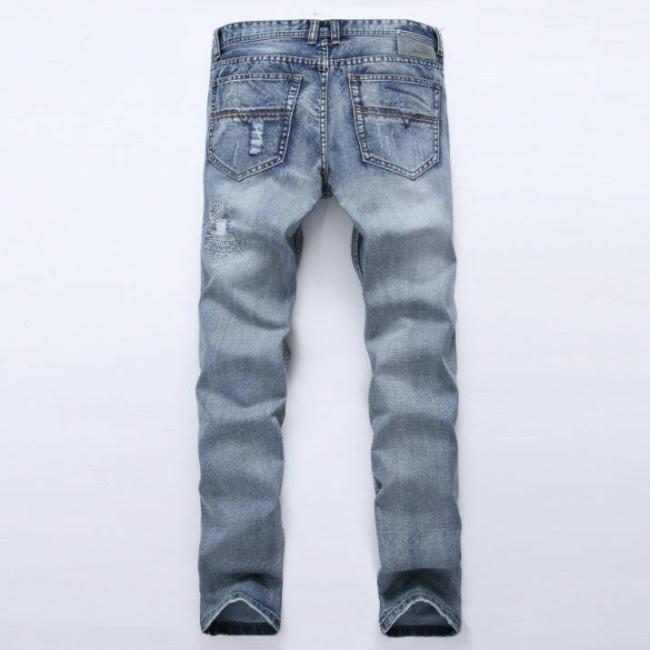 Male Plus Size Jean Trousers.