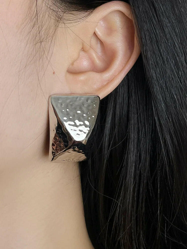 Geometric Square Hollow Earrings