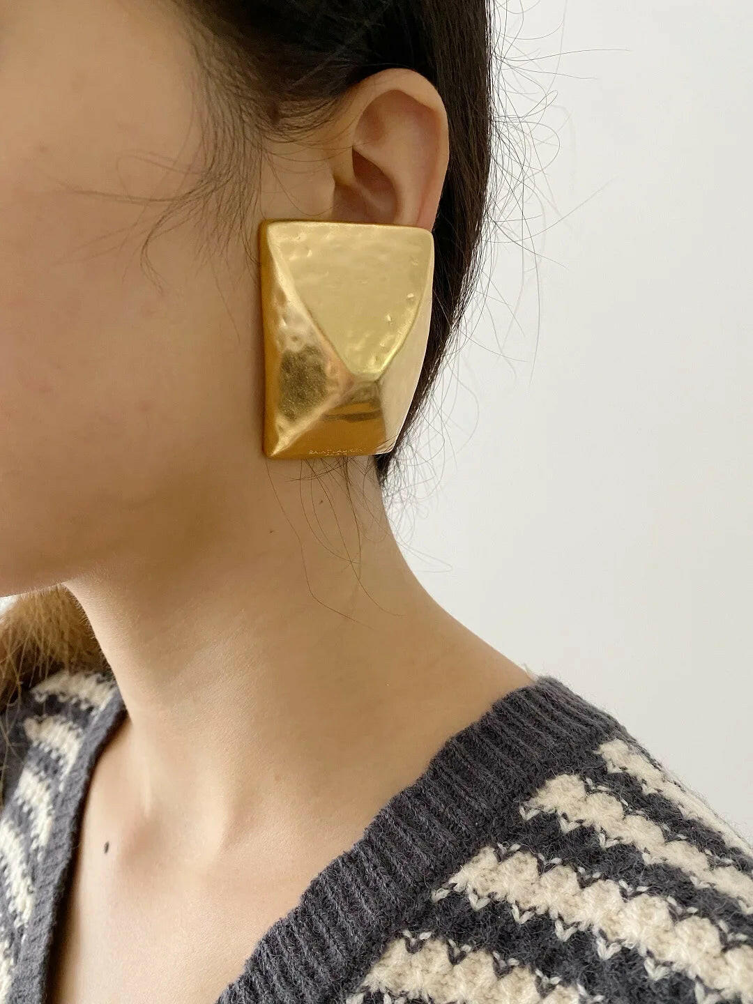 Geometric Square Hollow Earrings