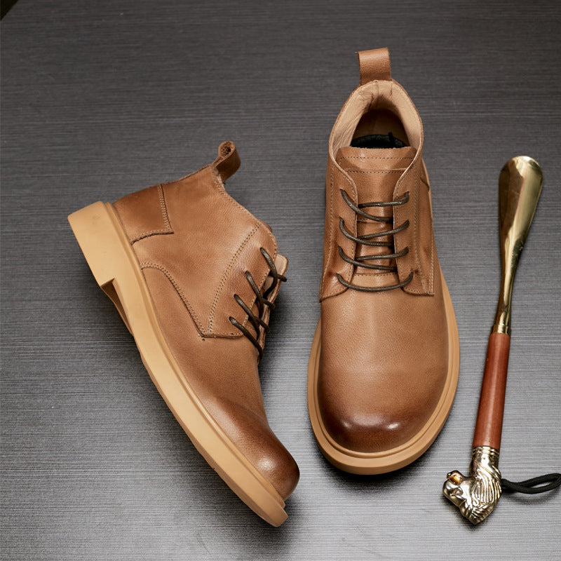 Casual All-match Men's Boots.