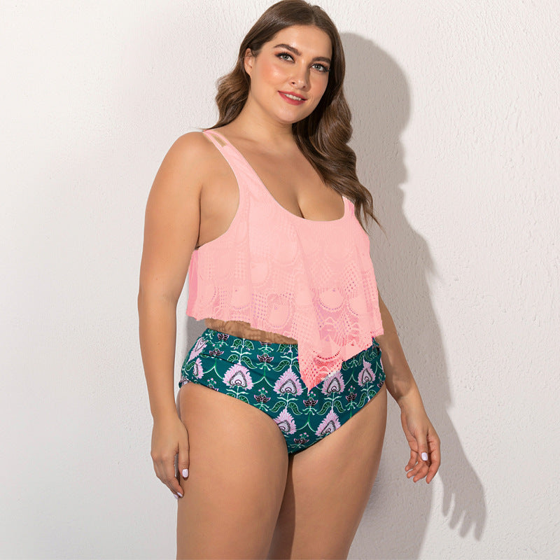 Women's Split Plus Size Bikini.