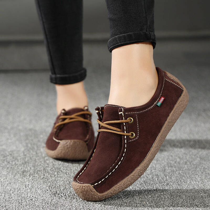 Mom casual shoes pregnant women flat shoes.