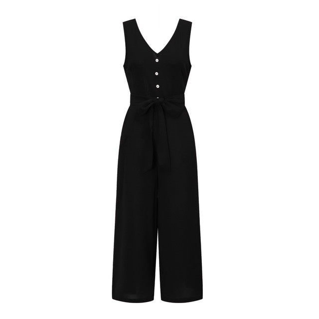 Tyra Jumpsuit - Black.