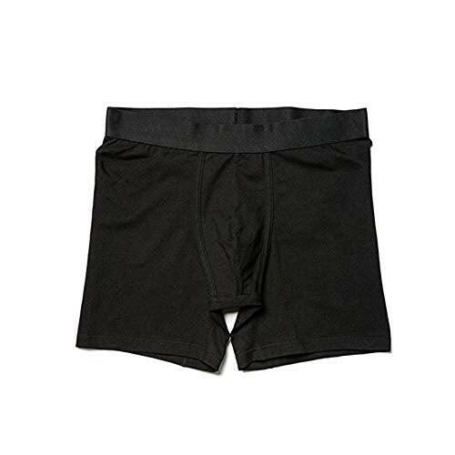 2 Pcs Boxer Brief L Black A387-003.