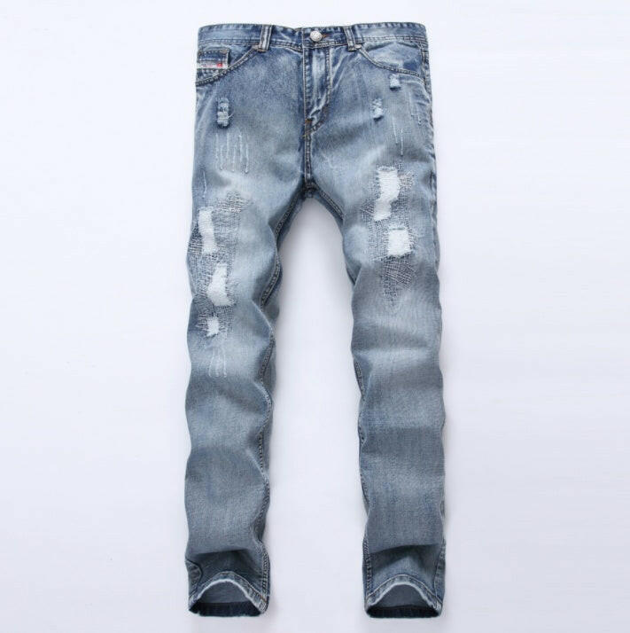 Male Plus Size Jean Trousers.