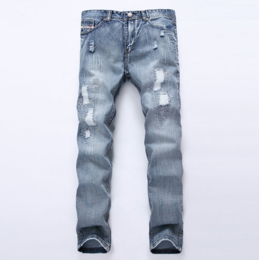 Male Plus Size Jean Trousers.