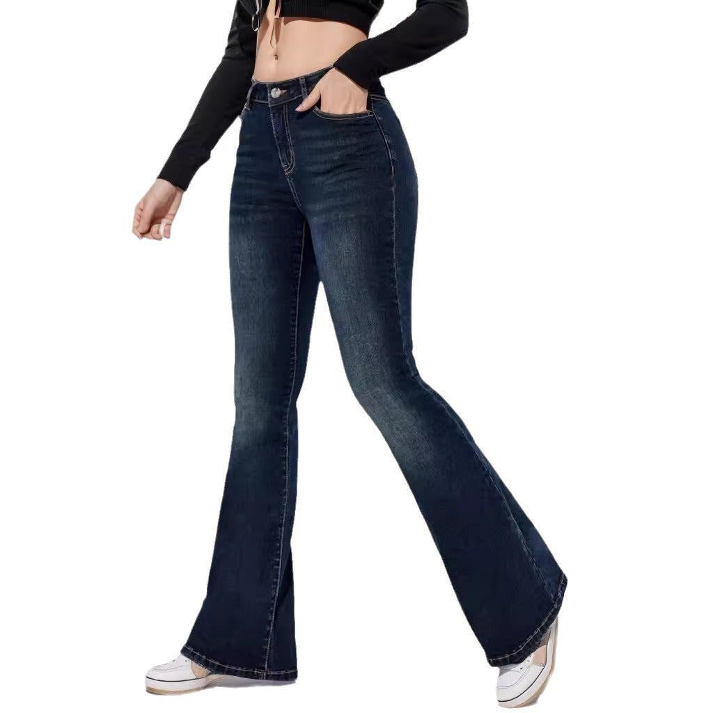 Elastic Slim Jeans