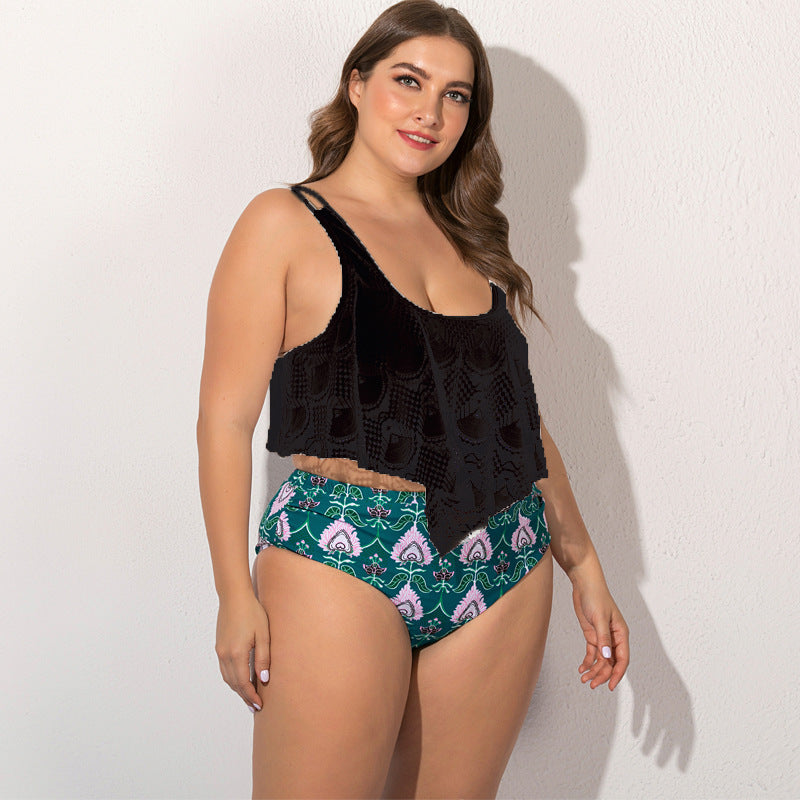 Women's Split Plus Size Bikini.