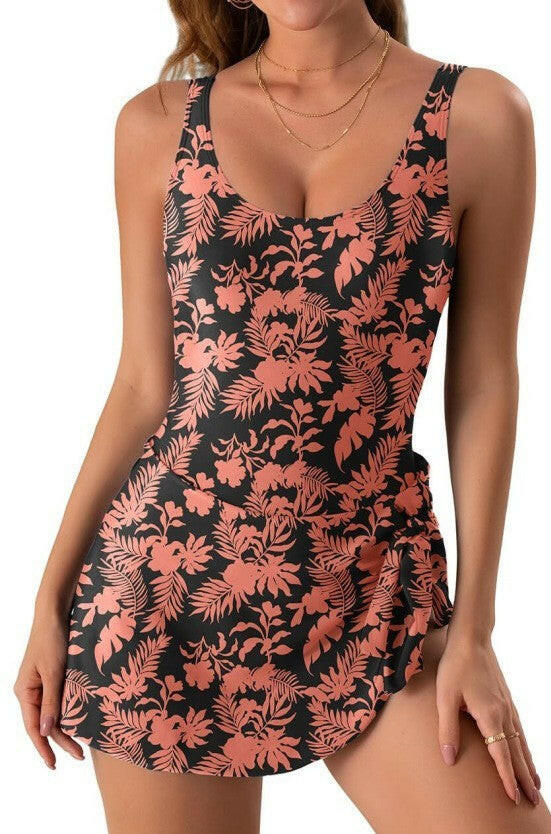 Tight One-piece Bikini Swimsuit.