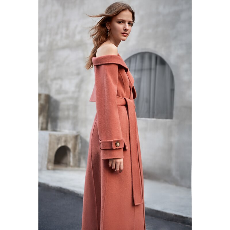 One Shoulder Overcoat