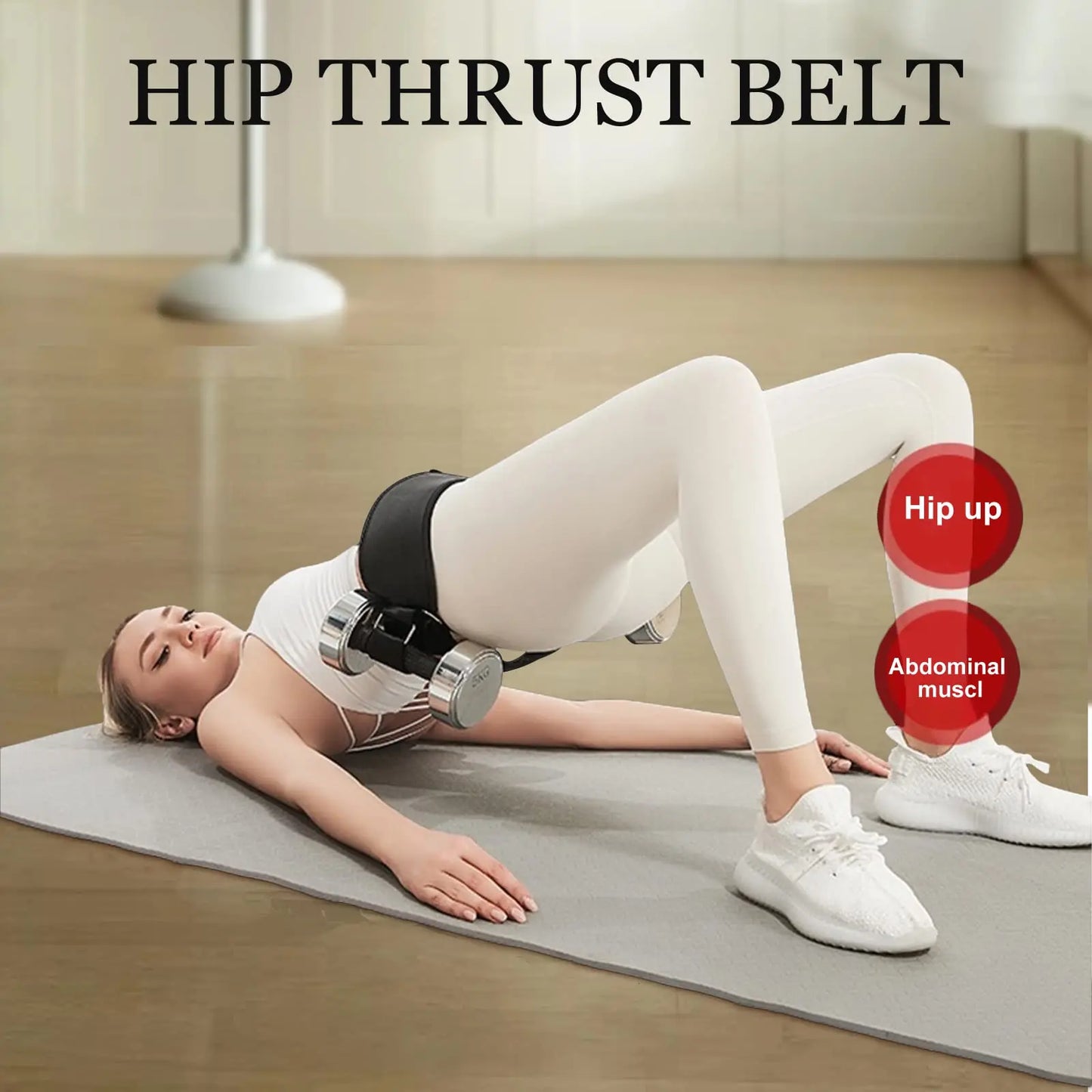 Hip thrust belt