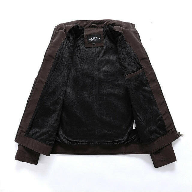 Men Leather Jacket.