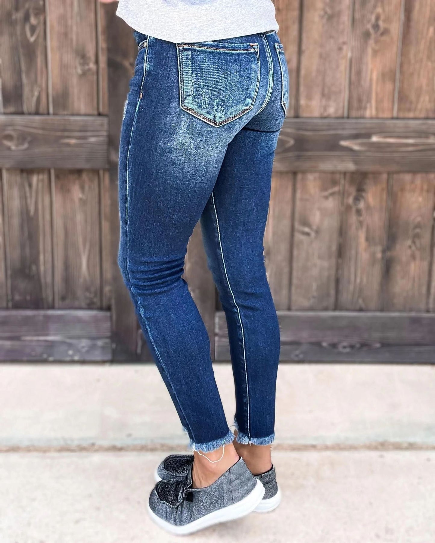 Tassels Skinny Jeans