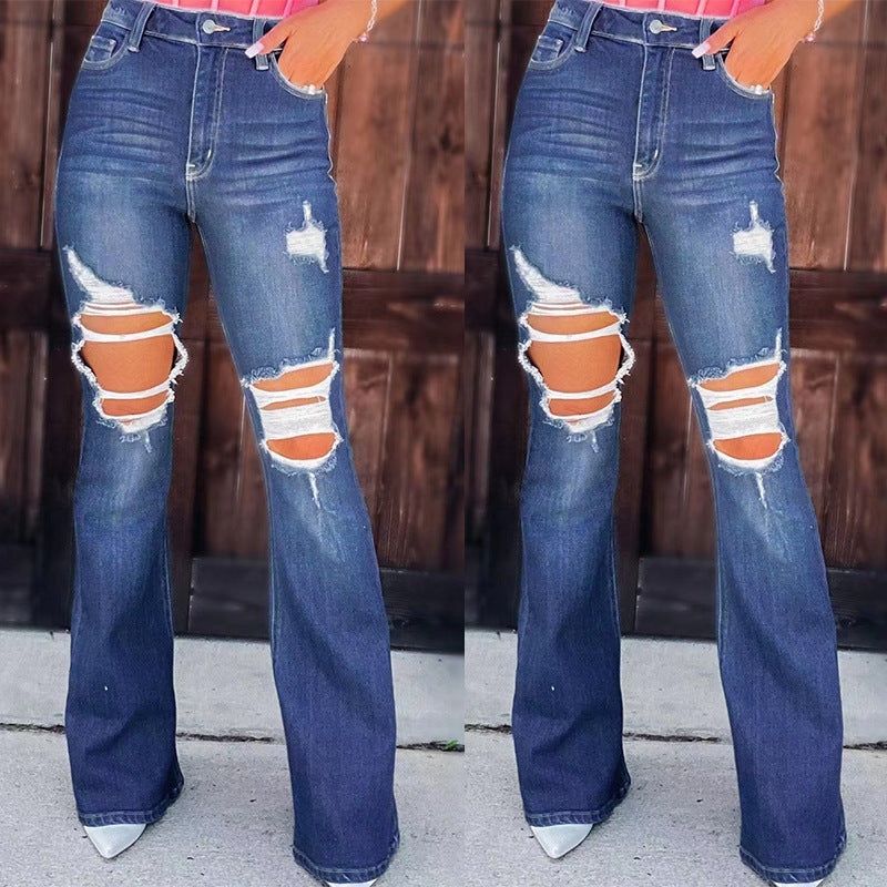 Leisure Ripped Jeans