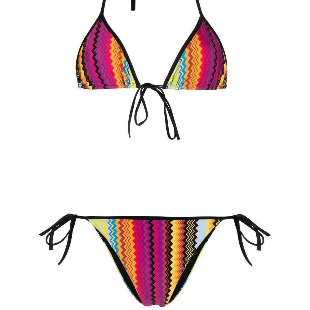 Three point swimsuit bikini strap.