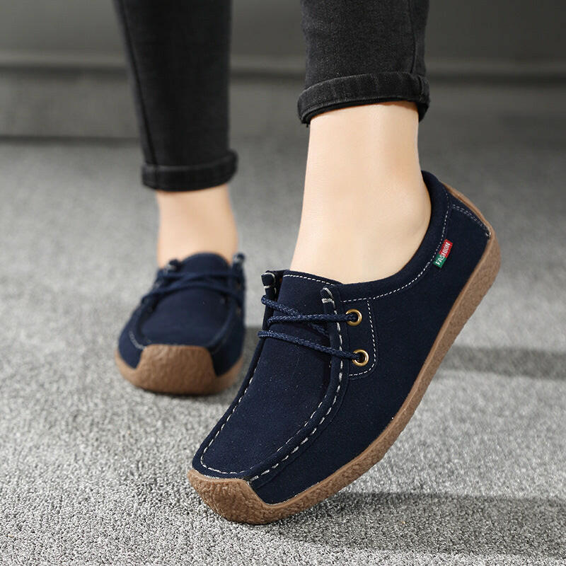 Mom casual shoes pregnant women flat shoes.