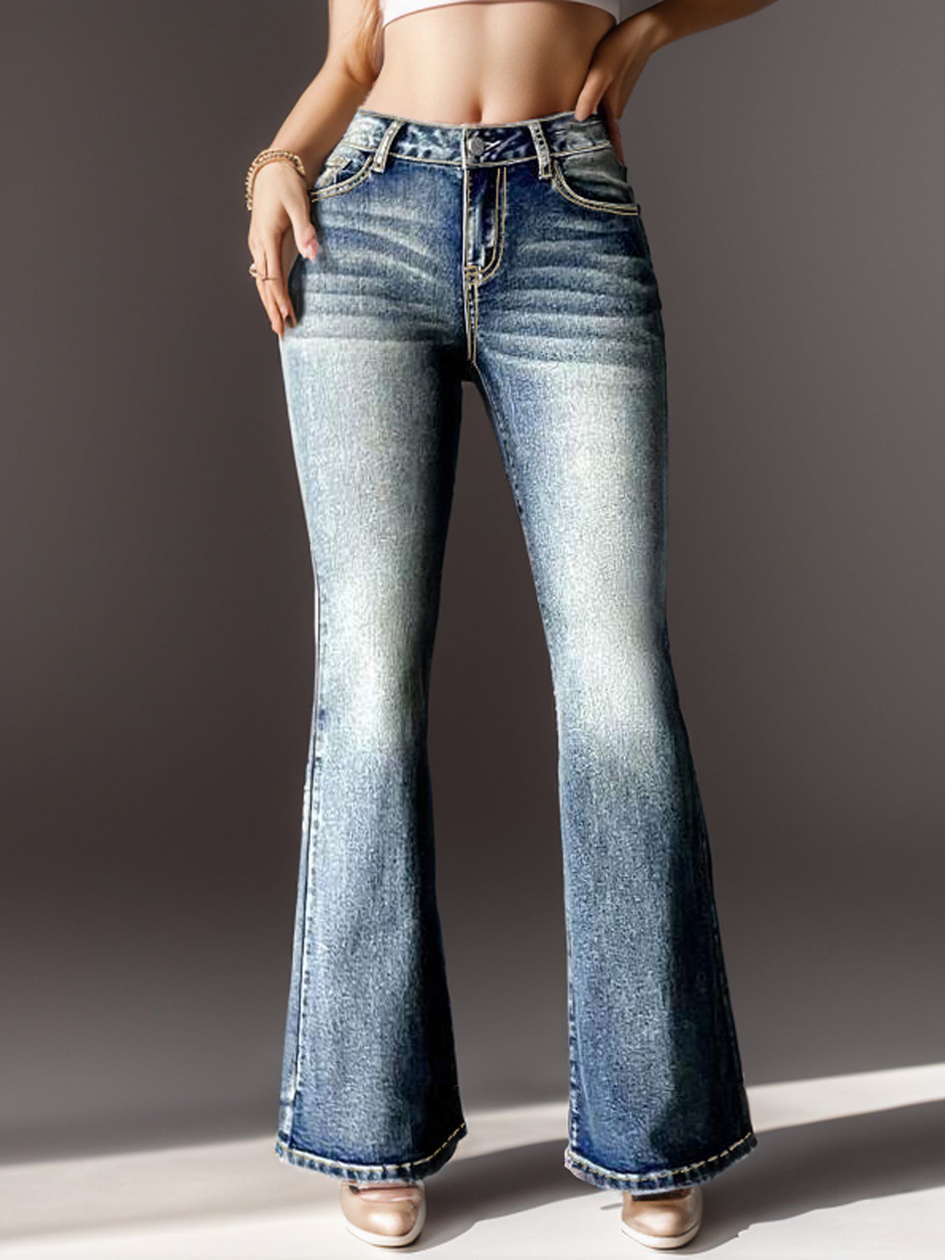 Women's Vintage Jeans High.