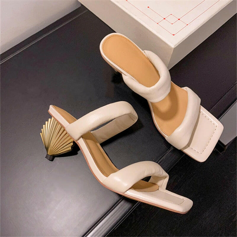 Metal Heel shoes