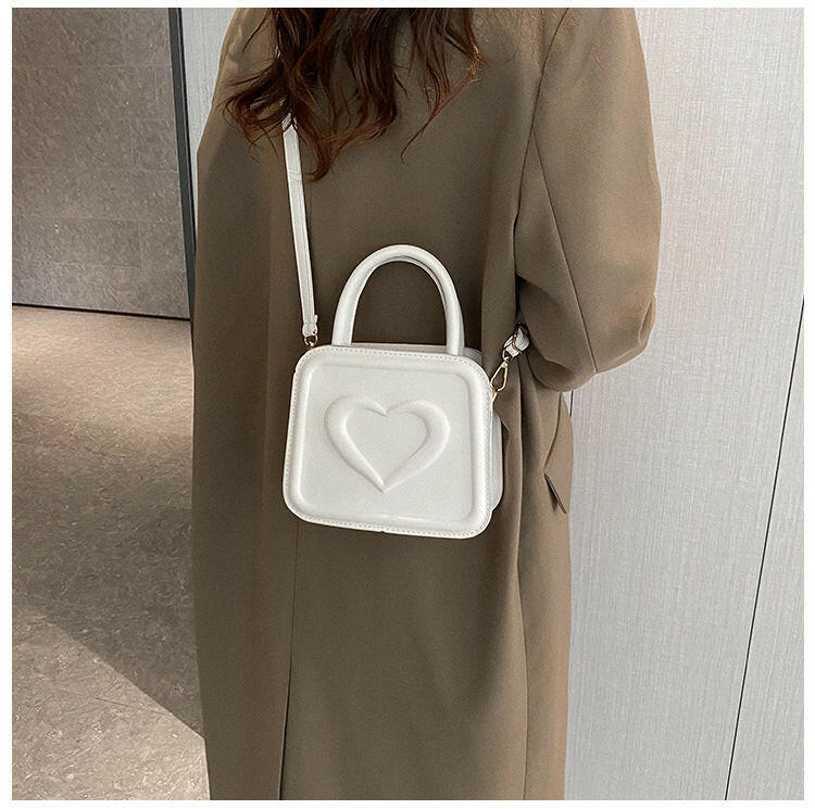 Love Small Square Bag Casual Fashion Shoulder Crossbody Bags.