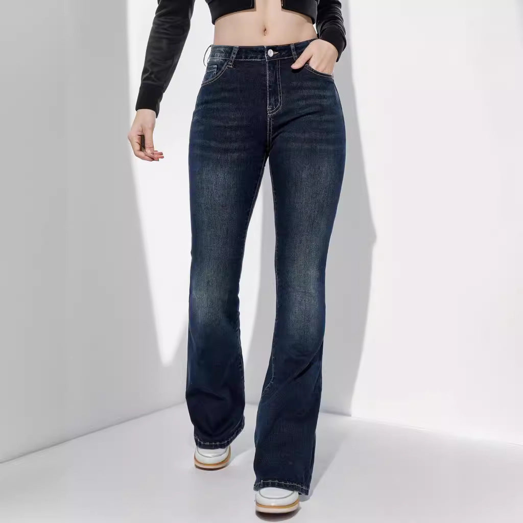 Elastic Slim Jeans