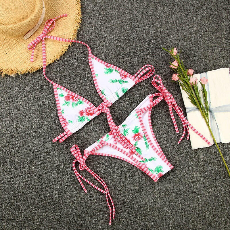 Split bikini.