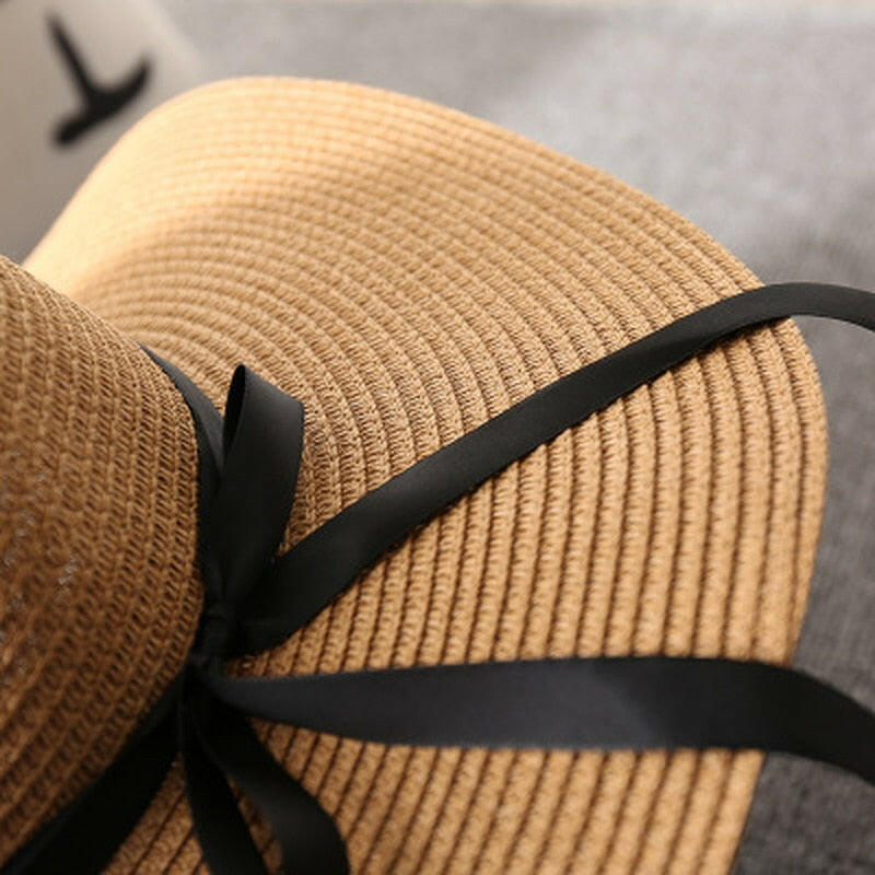 Summer Straw Hat Woman Beach Sun Hats.