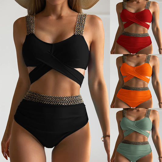 Bikini split swimsuit