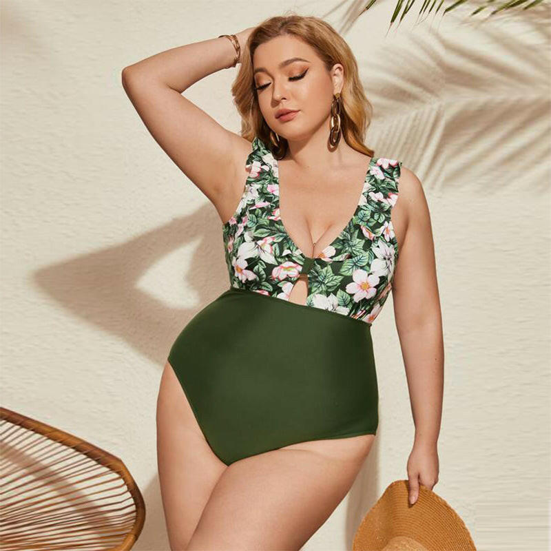 Plus Size  Bikini  Swimsuit.