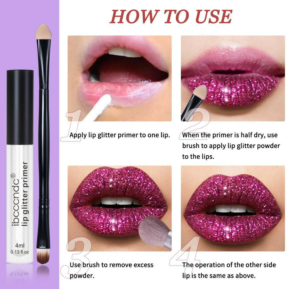 ibcccndc Glitter Lip Gloss Set.