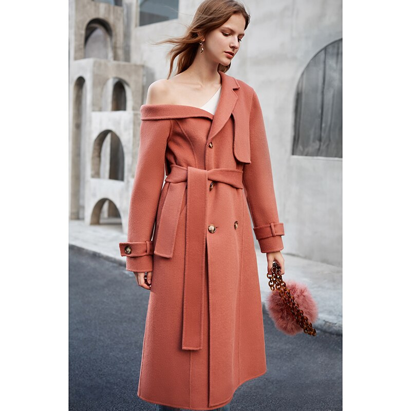 One Shoulder Overcoat