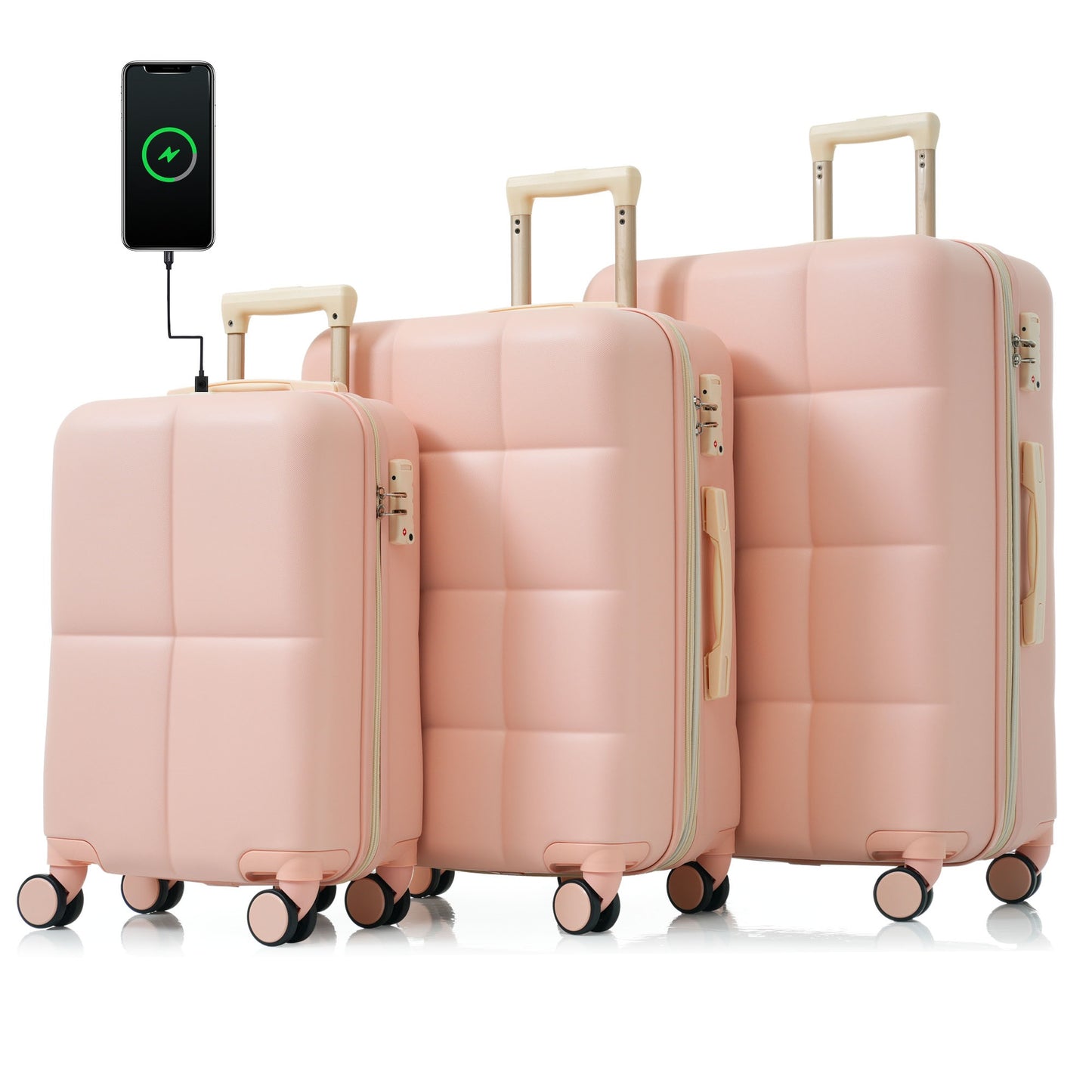 3-piece luggage