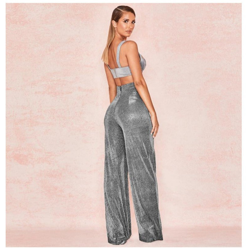 Wide-leg pant