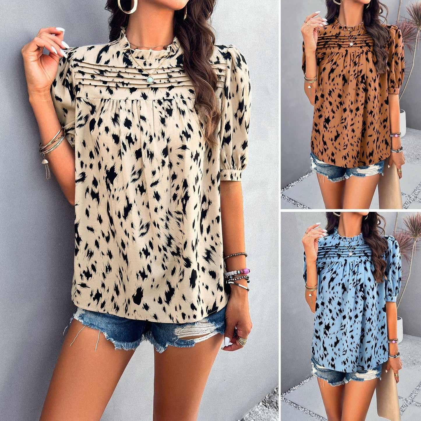 Short sleeved top