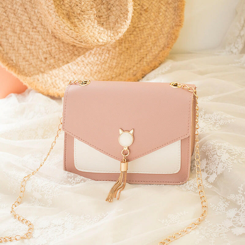 Small Crossbody Bags For Women Cat Lock Chain Messenger Bags.