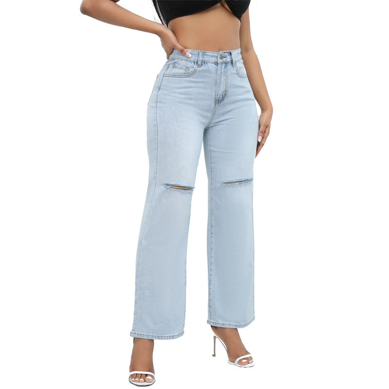 Wide-leg Jeans