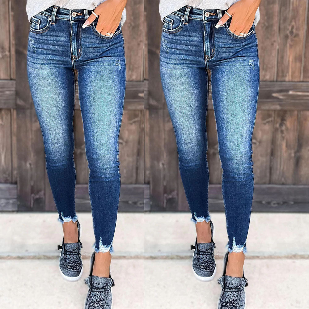 Tassels Skinny Jeans