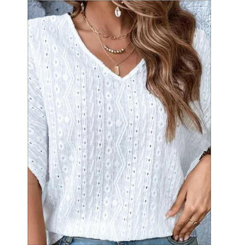 Fashion Short-sleeved Top T-shirt For Women.