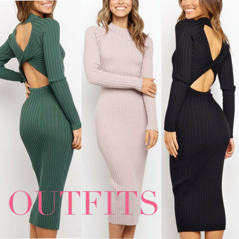 New Style Women's Suits Sweater Dresses.