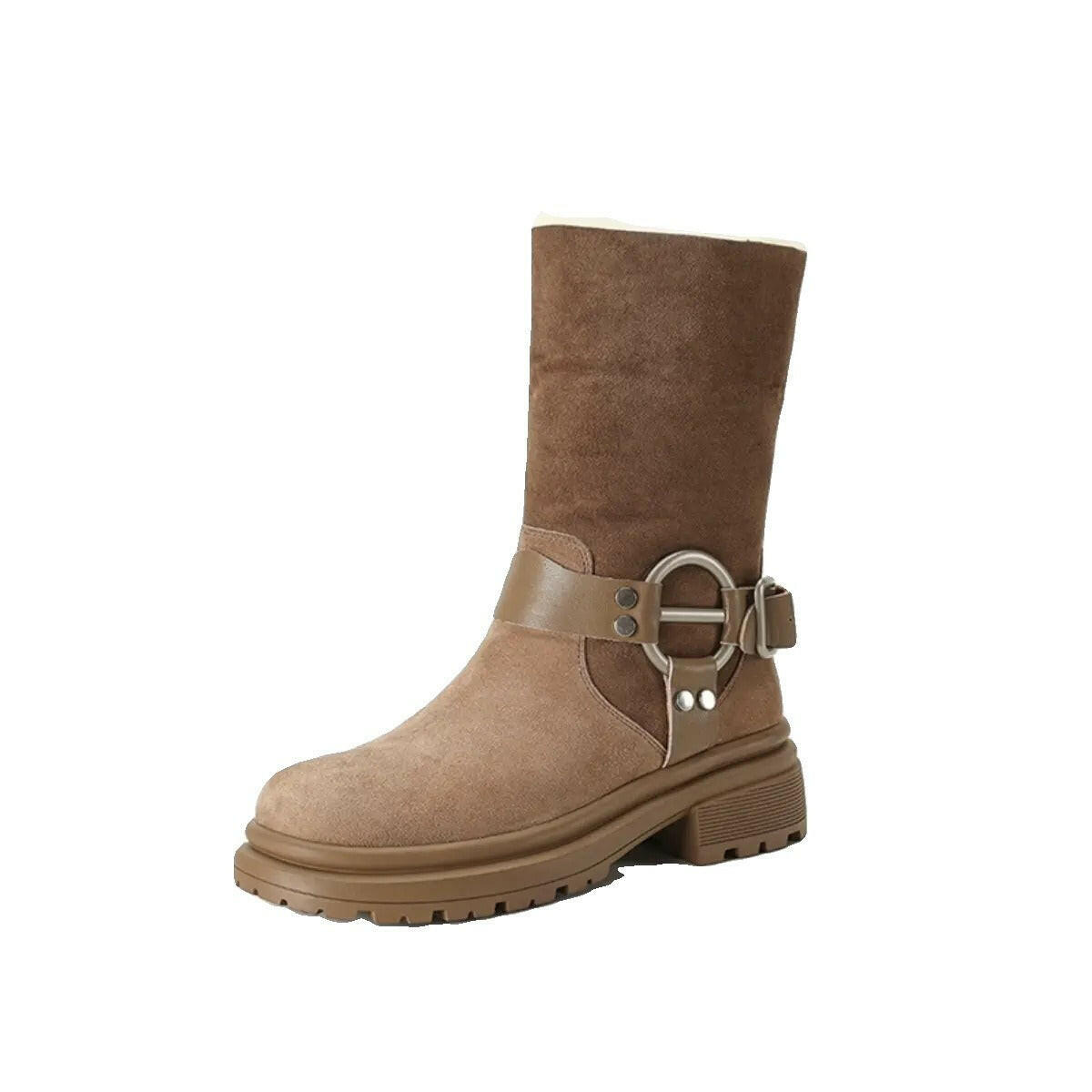 Women's Thick-soled Western Snow Boots.